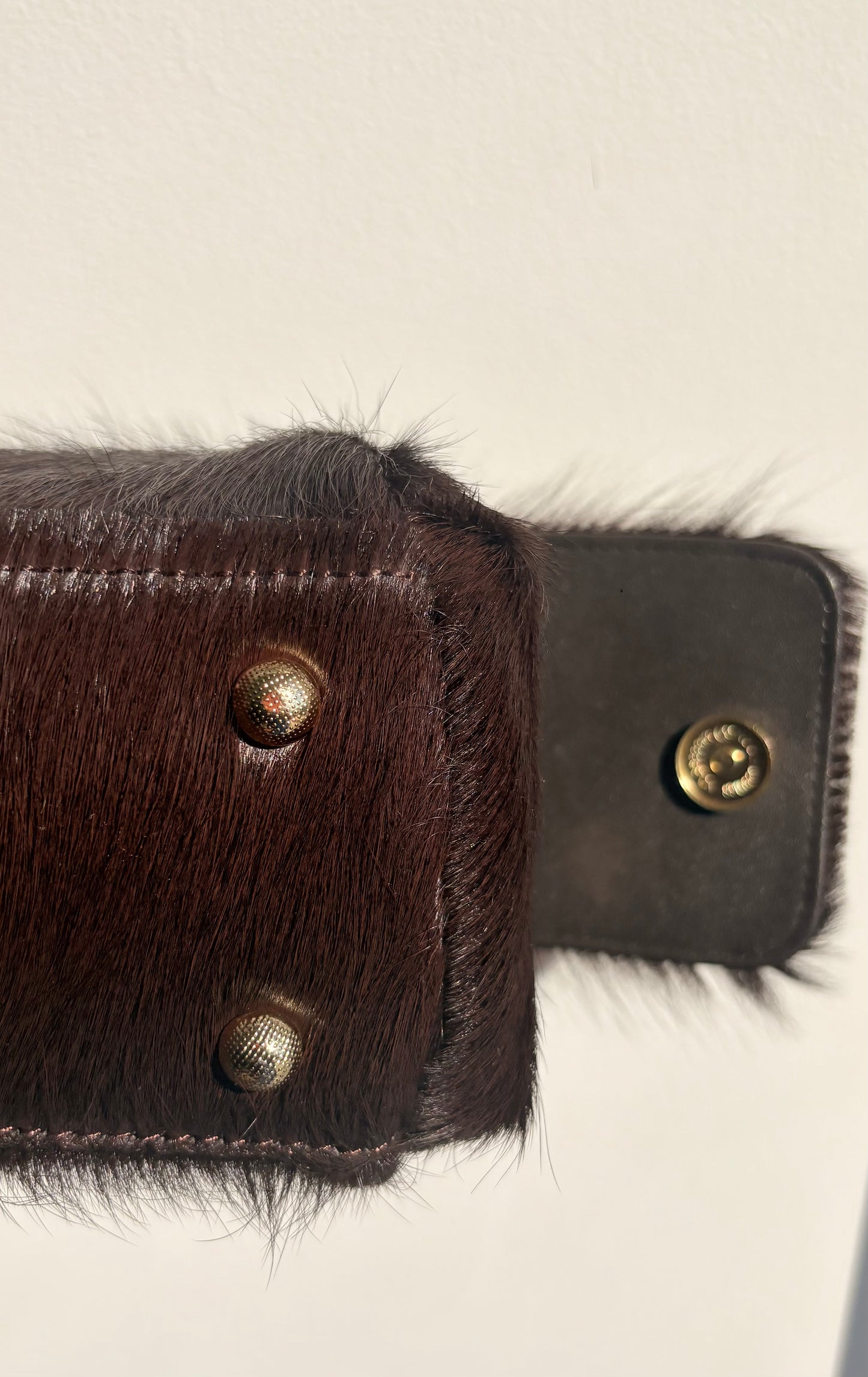 MaryGo Cowhide Bag - Stallion Brown