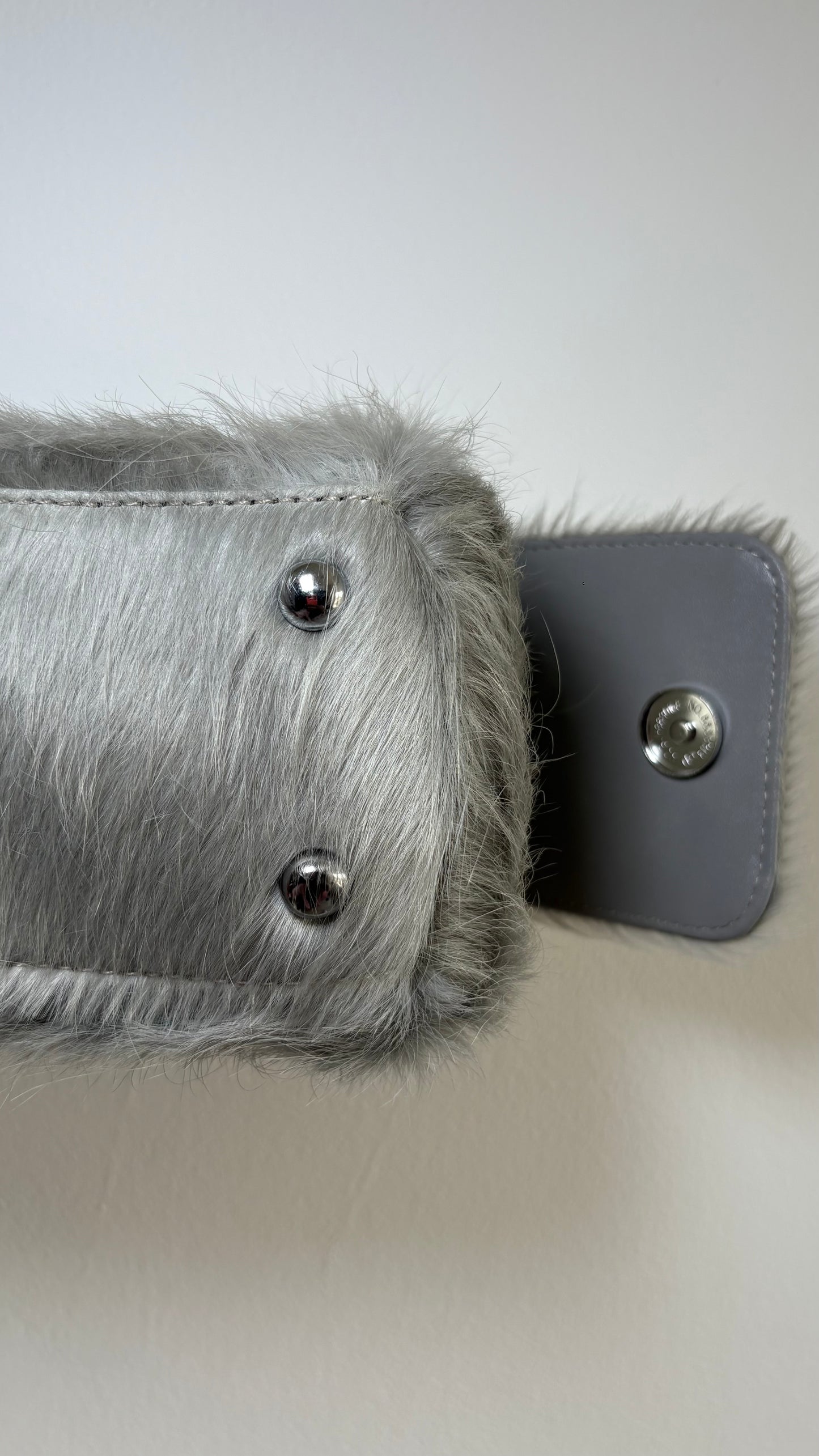 MaryGo Cowhide Bag - Grey Wolf