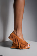 SHAKIRA FRINGE HEELS