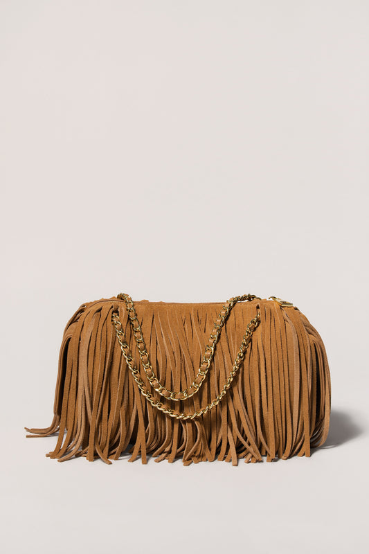 MaryGo Fringe Trotter - Sande Suede