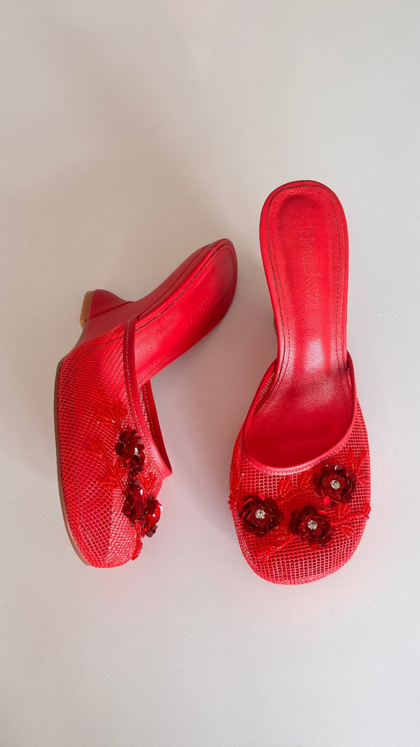 ROSE "Chinese Slipper" Heels