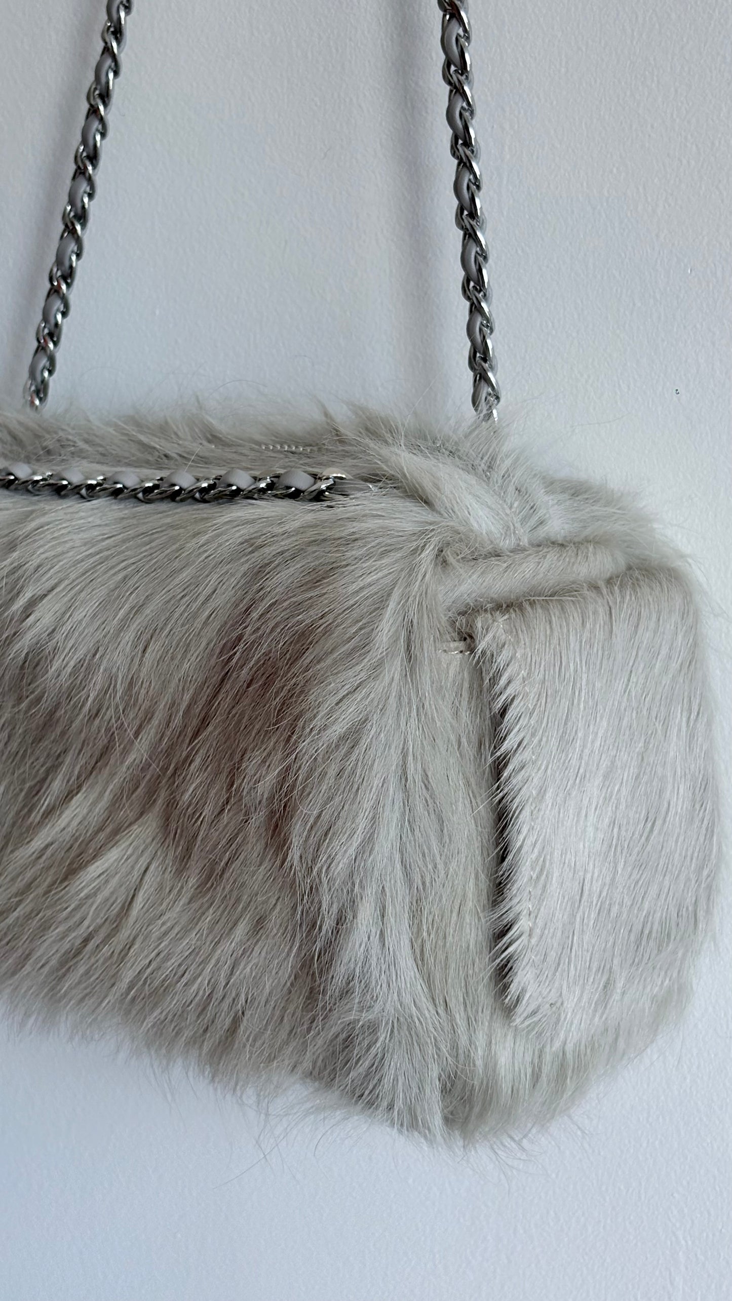MaryGo Cowhide Bag - Grey Wolf