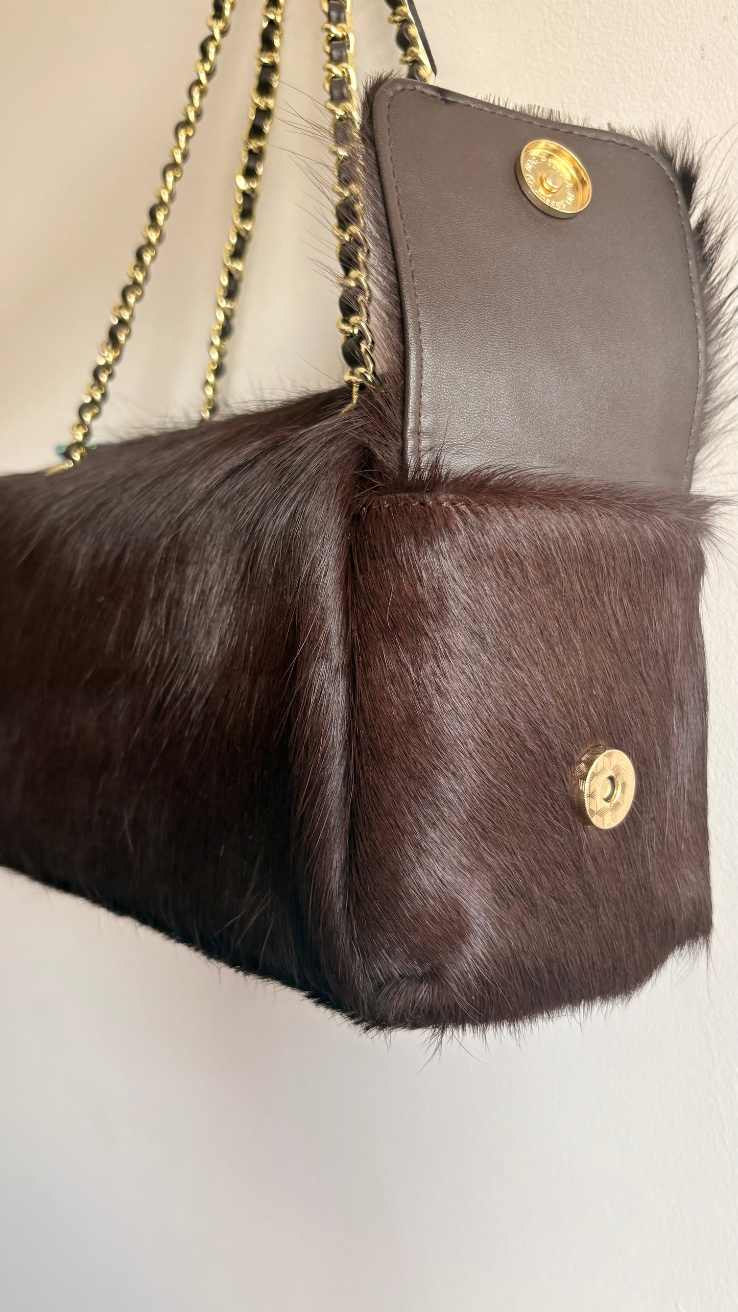 MaryGo Cowhide Bag - Stallion Brown
