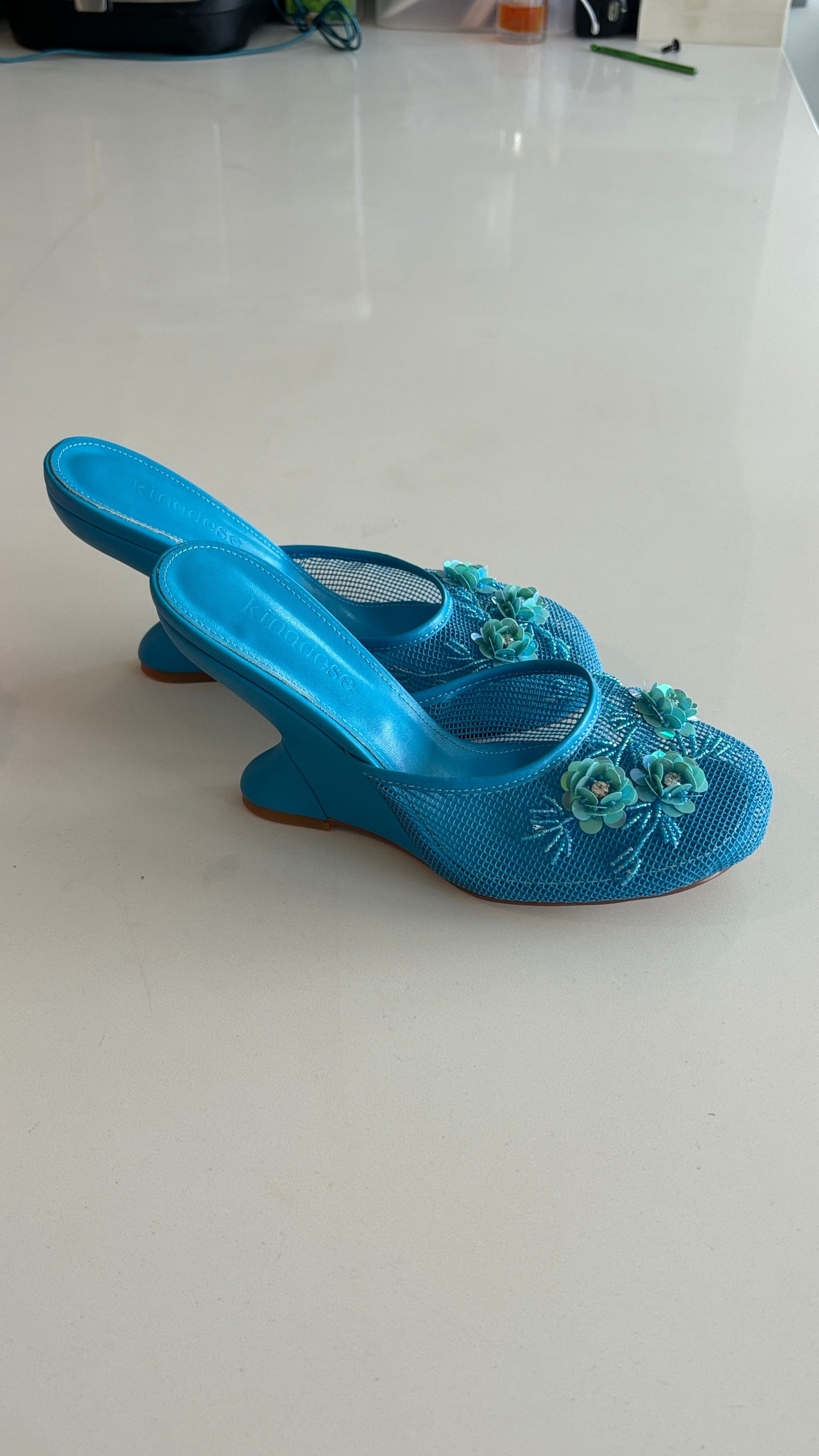 MISA "Chinese Slipper" Heels