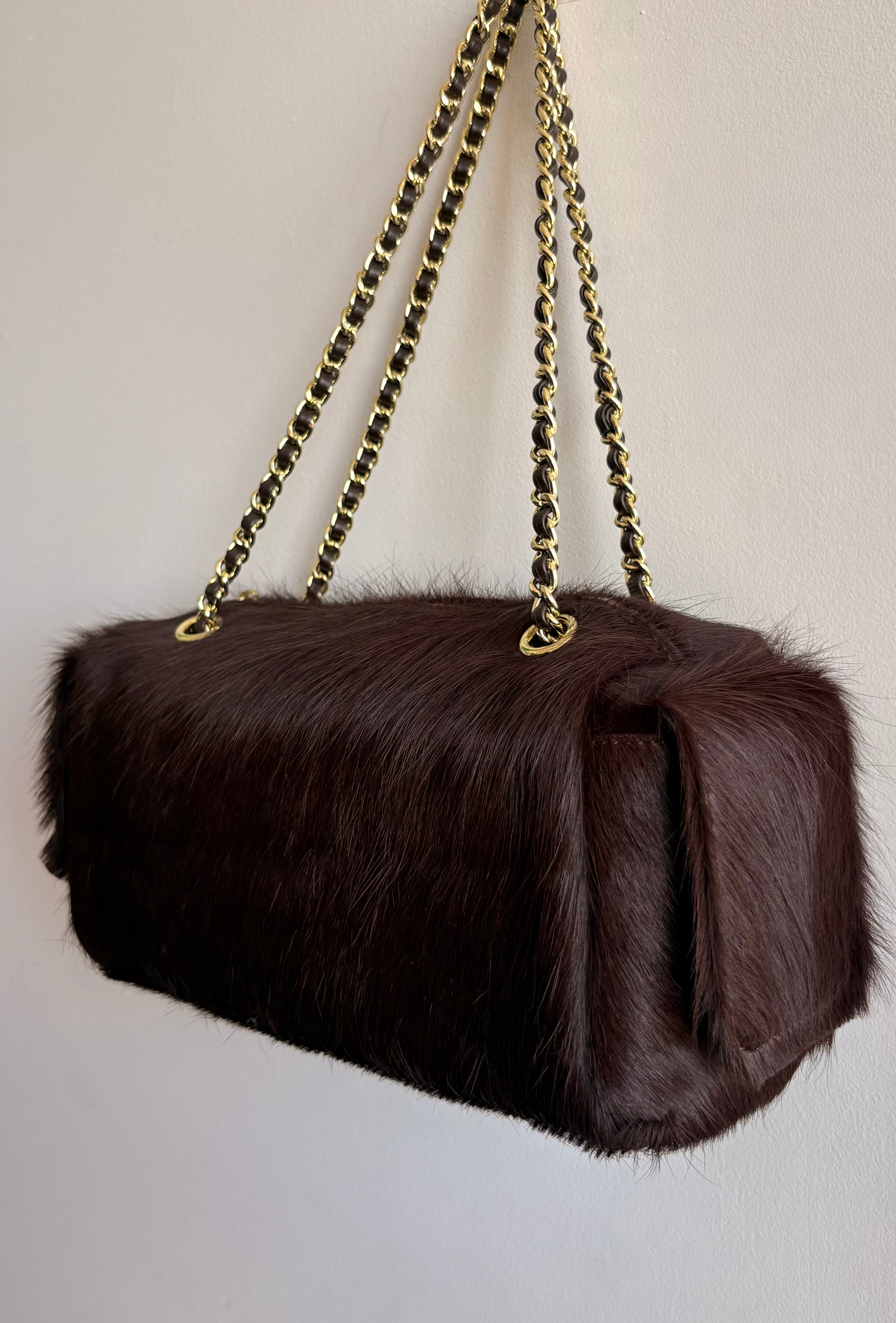 MaryGo Cowhide Bag - Stallion Brown