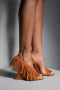 SHAKIRA FRINGE HEELS